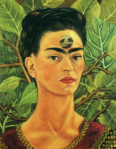 Thinking About Death Frida Kahlo